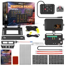 6 Gang RGB Touch Switch Panel