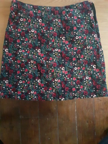 Floral corduroy mini - corduroy,