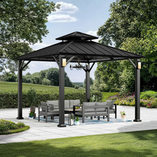 10' x 10' Hardtop Gazebo Metal