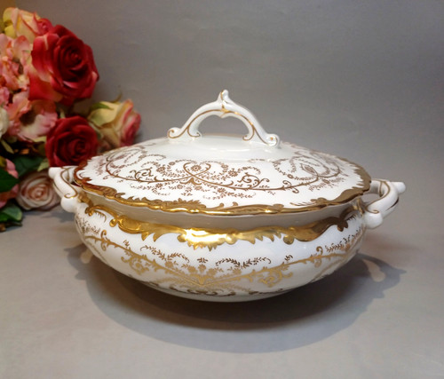 Coalport anniversary tureen - "anniversary",