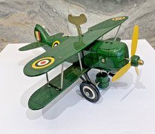 ZC343:  Curtiss Tin Wind-Up Bi Plane