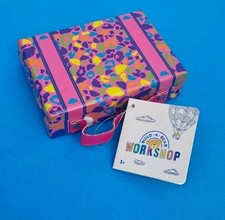 BUILD A BEAR Red Rainbow Pink