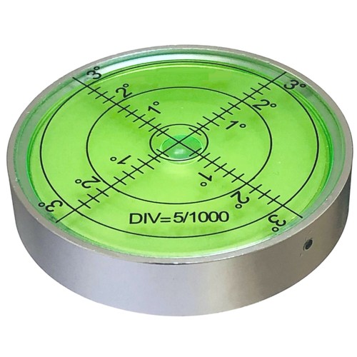 Aluminium bullseye round - aluminium,