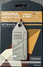 AVIATIONTAG : ETIHAD AIRWAYS : AIRBUS A380-800 : A6-APA : GREY TAG