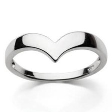 Wishbone Ring Sterling Silver