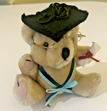 Small Graduation Teddy Bear 10cm - EXCELLENT CONDITION - University of Hull