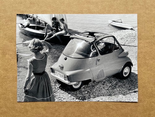 Isetta bubble car press - 'bubble,