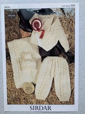 Sirdar Aran Baby Knitting