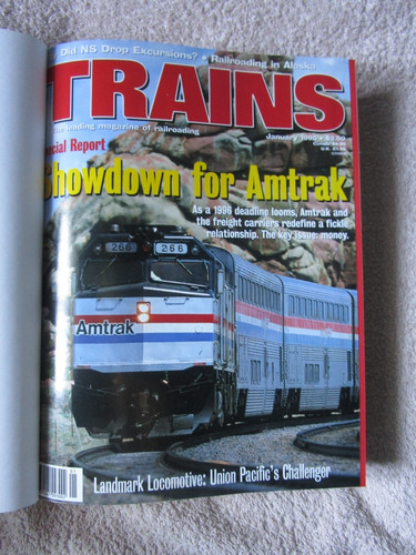 Usa trains magazine bound - magazine,