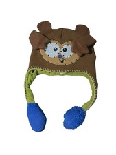 Flipeez Brown Monkey Hat Push