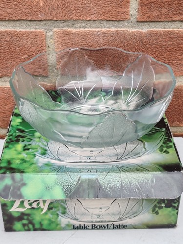 Vintage ravenhead glass leaf - ravenhead,