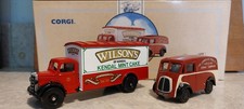Corgi 97735 Morris J Van & Bedford O Series Van Cumbrian Set
