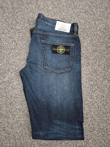 Stone island jeans dark blue - island,
