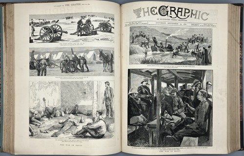 The graphic illustrated - the,