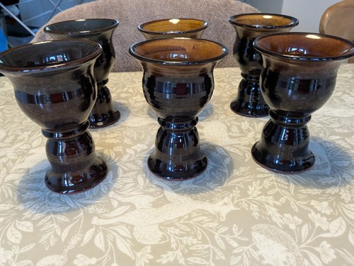 Hand thrown pottery - pottery, wine