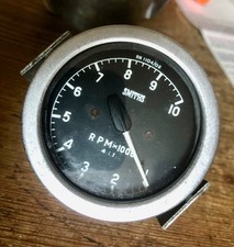 SMITHS MECHANICAL REV COUNTER 0-10k rpm-hillclimb/sprint/  1970s/80s racecars