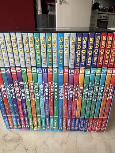 Sea quest book set - 24,