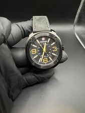 Wenger Escort Black Dial Black