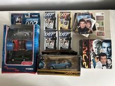 Corgi James Bond 007 figures Model Cars Trading Cards Job Lot