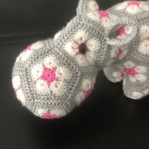 Handmade happy hippo - handmade,