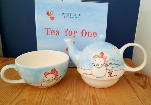 Whittard tea for one tepot - tea, cup