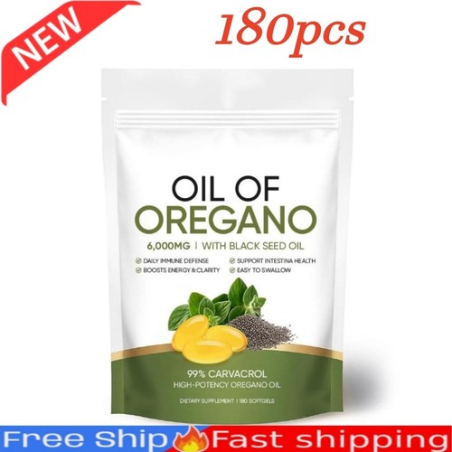 Oil oregano with black seed - black,