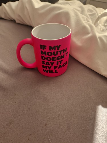 Pink mug - pink,