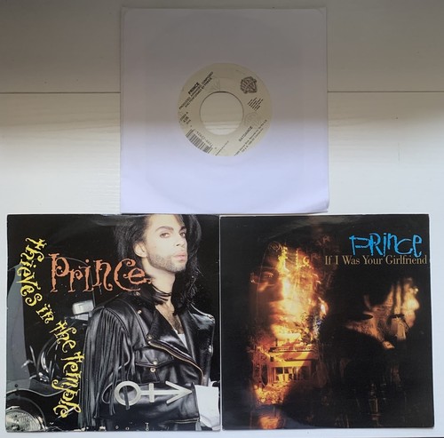 Prince vinyl bundle x3 - 7”,