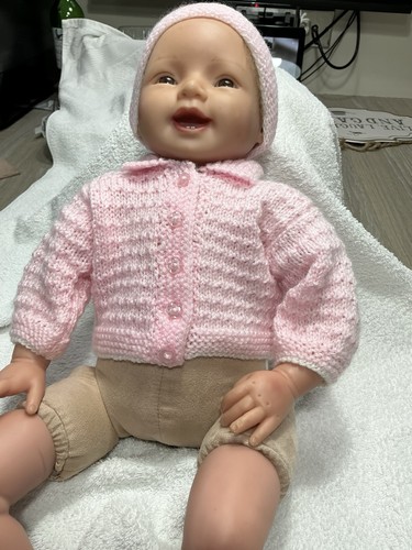 Hand knitted set fit - set,