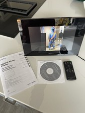 Sony S-Frame DPF-D1020 10’’ Digital Photo Frame; Black With Remote