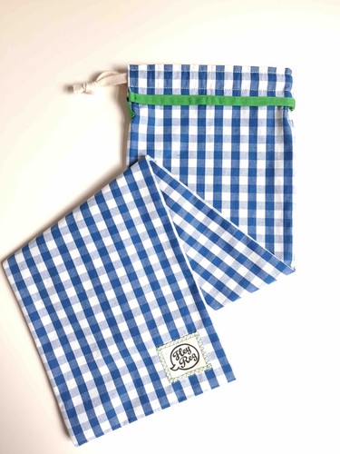Linen shopping bag for