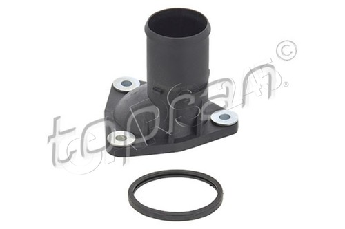 Coolant flange cylinder head - coolant,