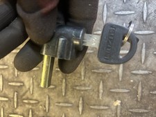 early suzuki steering lock and