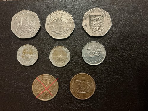 Bailiwick jersey coin lot - jersey,