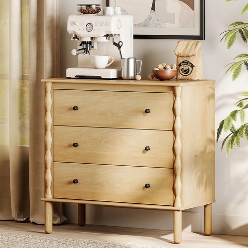 Wide 3 drawer buffet - 25.6", 3-drawer