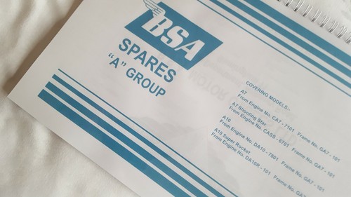 Bsa 1960 a7ss 500 - a7ss, cc