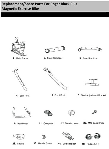 Replacement spare parts - replacement/spare,