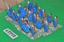 25mm roman era / greek - spear 18 figs - (63358)