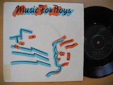 MUSIC FOR BOYS Music For Boys / Samba Someday 45 7" single 1982 UK minimal synth
