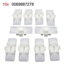 Brand New Clips For Mercedes W124 W129 Nylon Parts Replacement 10x Accessories