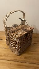 Vintage Picnic Hamper , Wine