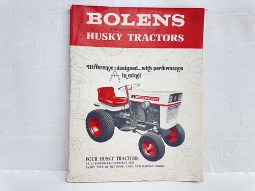1970s bolens husky tractors - bolens,