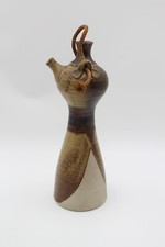 Studio Pottery Decanter 12"