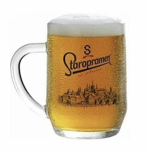 Staropramen glass pint - 1,