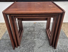 Vintage G Plan Nest of 3 Tables Mid-Century 60's Brown Teak Side End Occasional