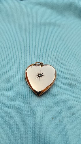 Vintage 9ct gold and diamond