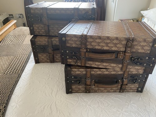 Suitcases decorative set 4 - suitcases,