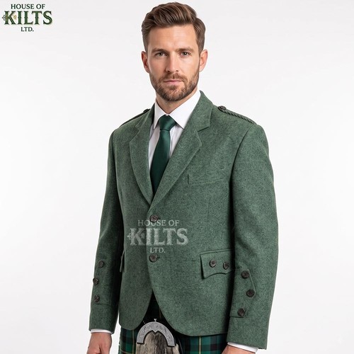 Men lovat green crial - men's, argyle