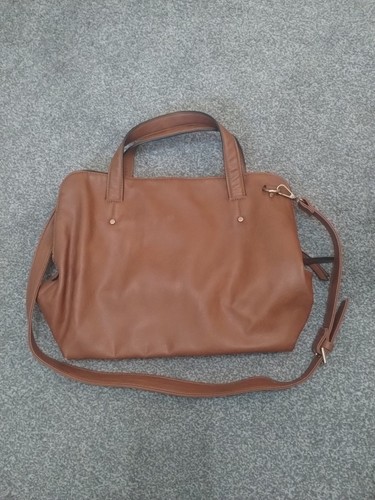 Zara brown handbag crossbody - handbag,