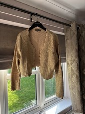 Biba Gold Crochet Glitter